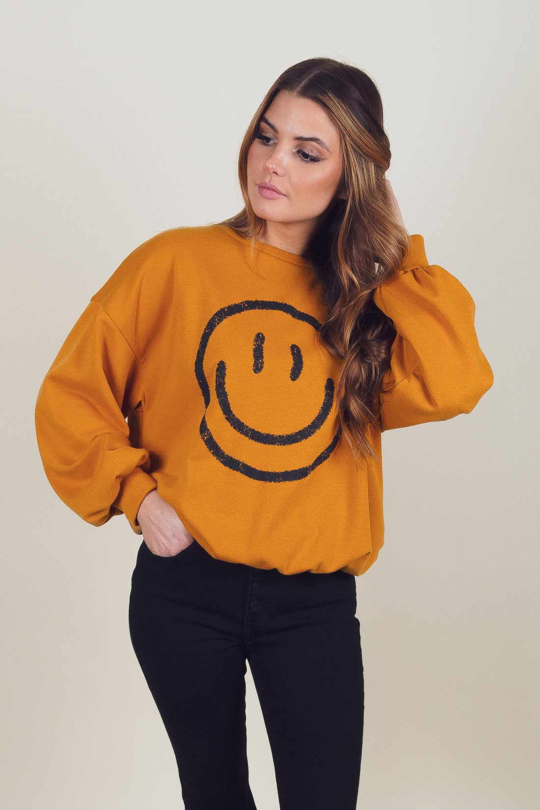 Smile For Me Oversized Top