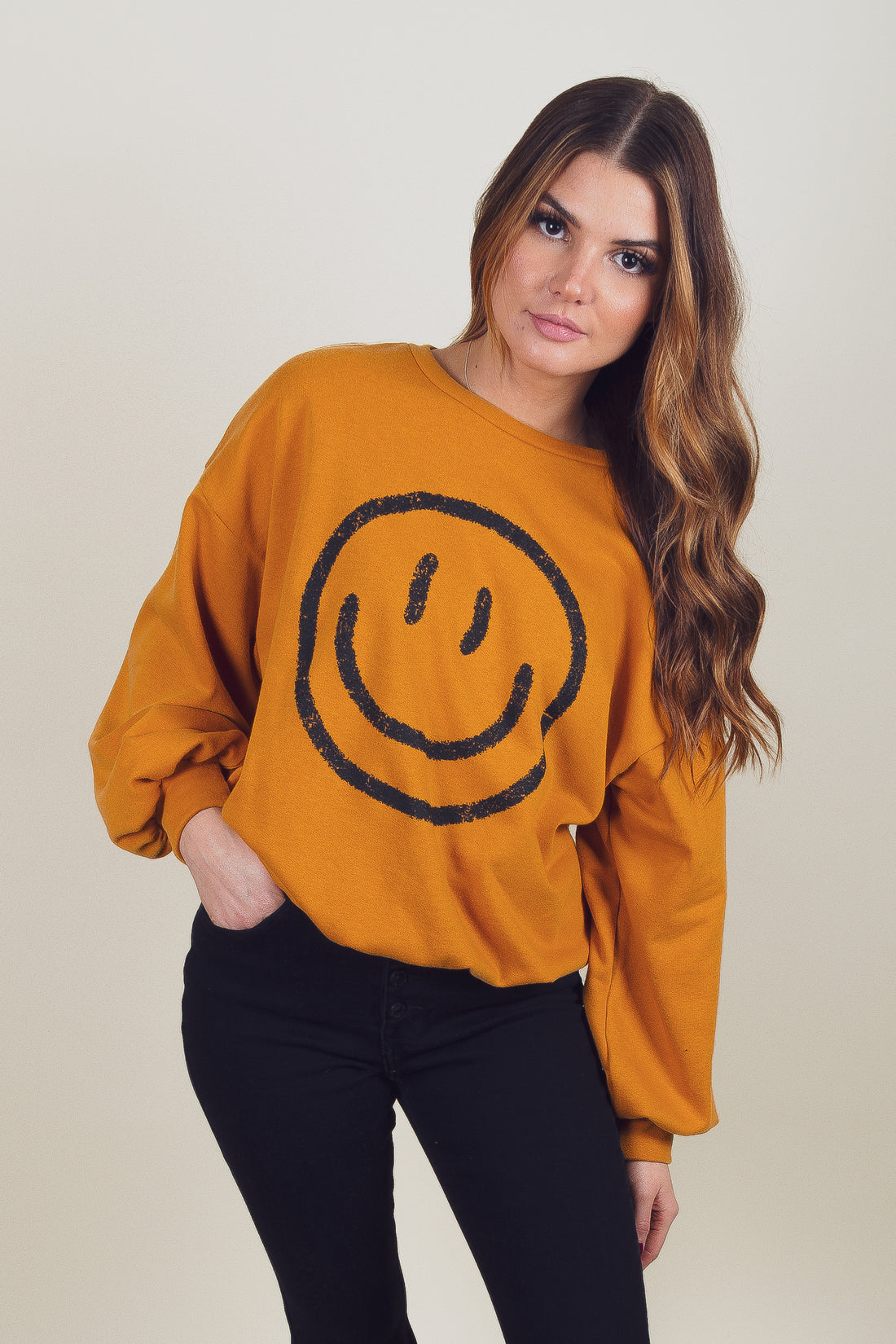 Smile For Me Oversized Top