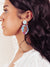 Jolene Marbled Asymmetrical Earring - Truelynn Clothing Company