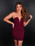 After Party Strapless Bodycon Mini Dress