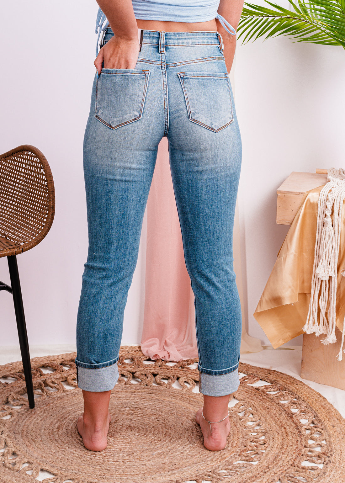 Sienna High Rise Kancan Denims - Truelynn Clothing Company