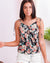 Find An Excuse Floral Babydoll Top- Black/Multi - Truelynn Clothing Company