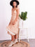 Charm The Room Floral Ruffle Tiered Midi Dress - Truelynn Clothing Company