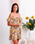 Simply Crushing Off The Shoulder Floral Mini Dress - Truelynn Clothing Company
