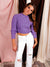 Casual Evenings Cropped Pullover Sweater