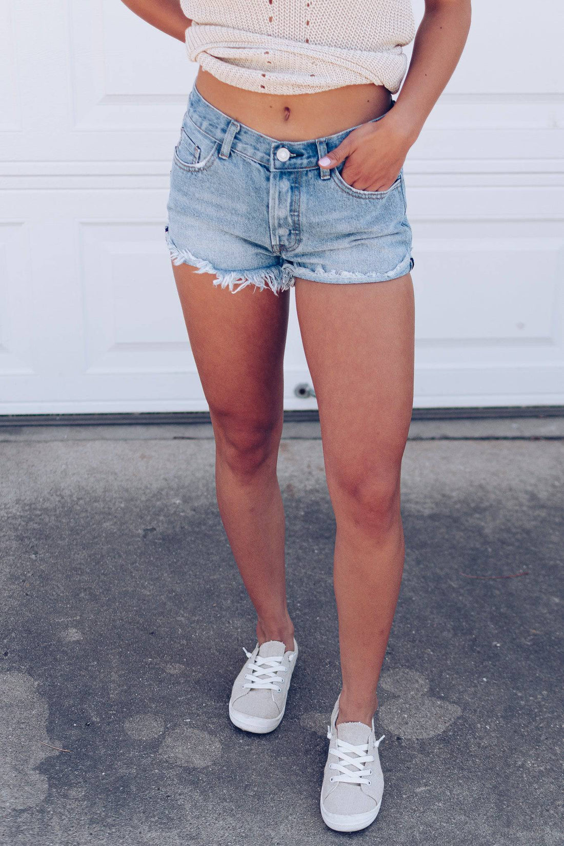 Just In Time Denim Shorts