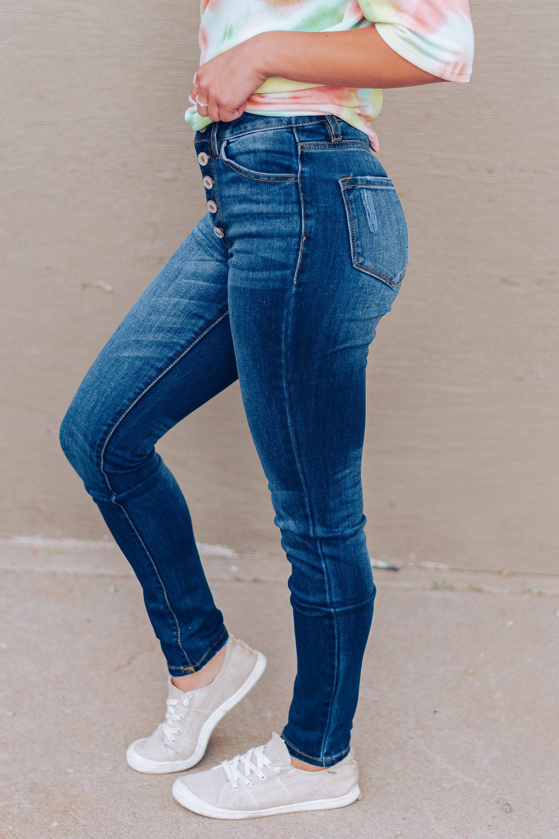 Kenzie High Rise Skinny Kancan Denims